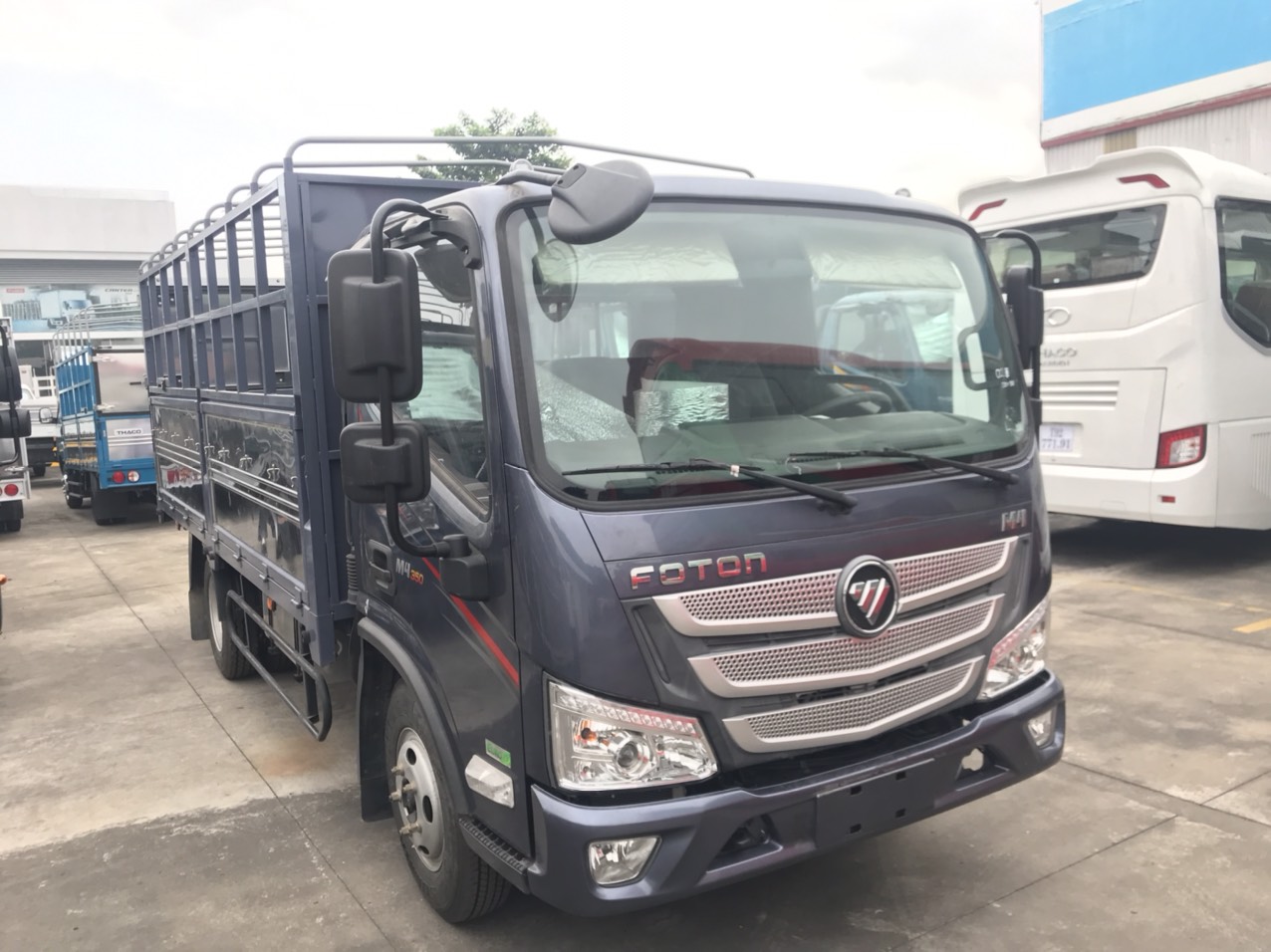 Nội thất tiện nghi, hỗ trợ tối đa cho tài xế Thaco Foton M4 350