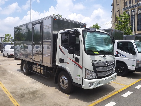 Thaco Foton M4 490 phiên bản thùng dài 4,4 mét, động cơ Cummins.