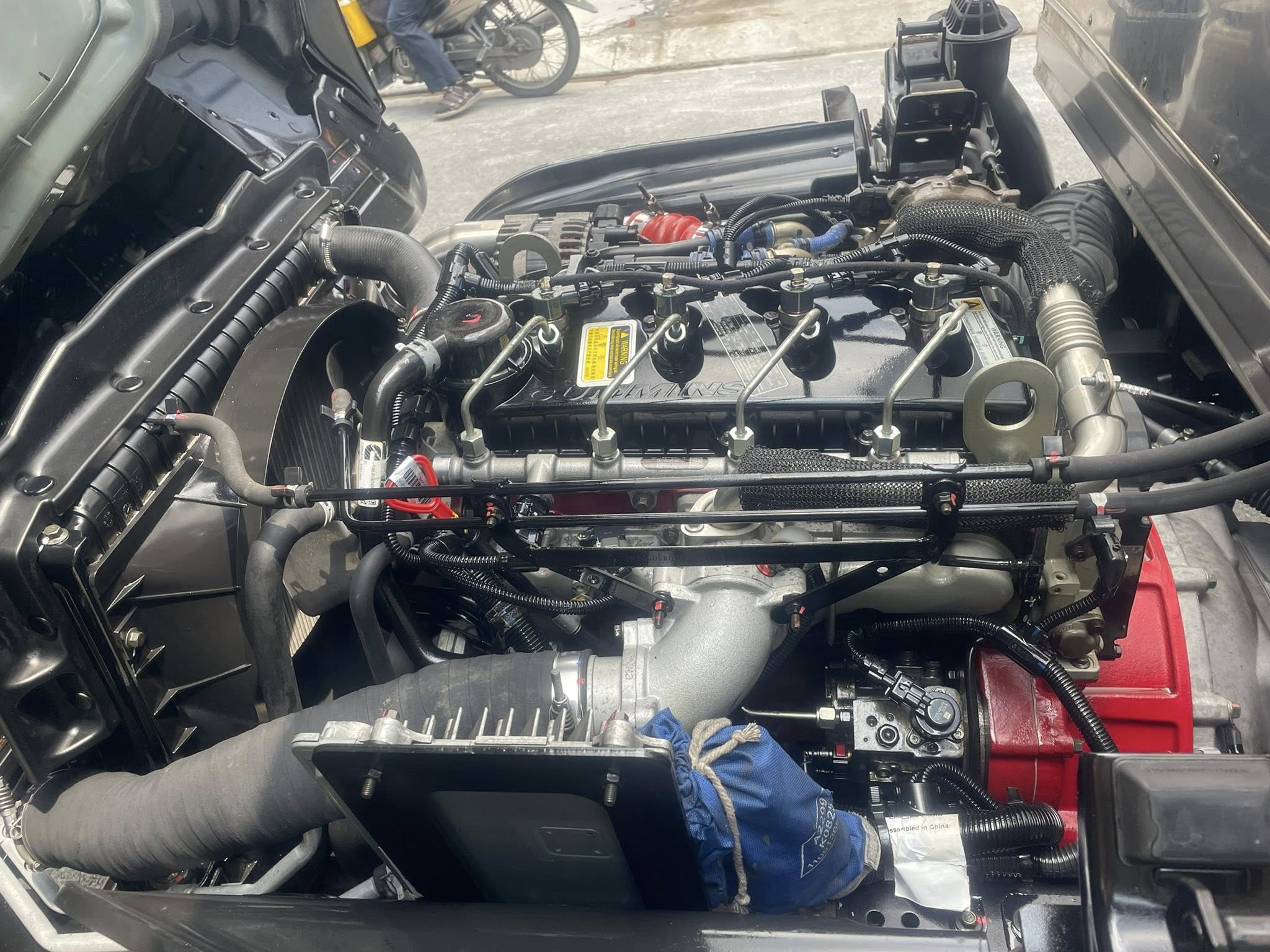 Cabin Thaco Foton M4 600 thiết kế hiện đại, rộng rãi, trang bị nhiều tính năng an toàn và tiện nghi cao cấp.
