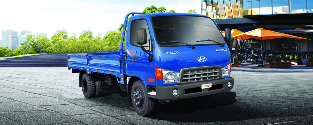 Thaco Hyundai HD650 phiên bản thùng mui bạt
