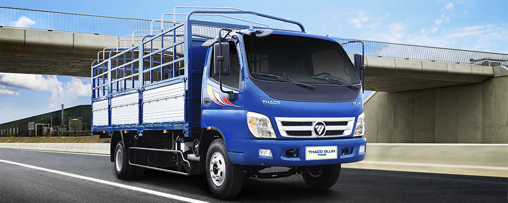 Xe tải Thaco Ollin 700C phiên bản xe bồn hút chất thải
