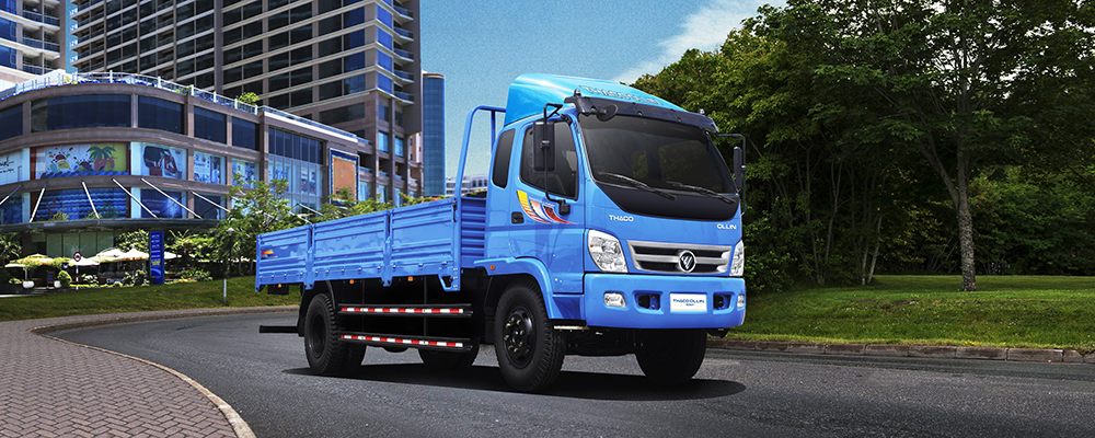 Xe tải Ollin 800A phiên bản thùng bạt tiêu chuẩn