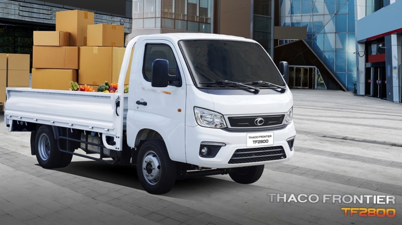 Xe tải Thaco TF2800 phiên bản thùng kín