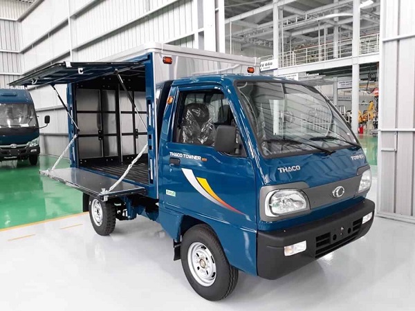 Towner 800 thùng kín – bảo vệ hàng hóa an toàn, phù hợp giao nhận thực phẩm, bưu kiện