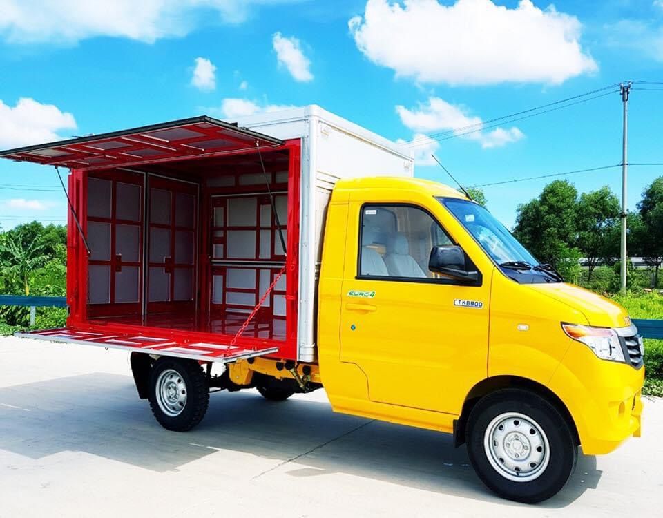 Thùng xe dài, tối ưu không gian chở hàng – ưu điểm lớn của Kenbo 990kg