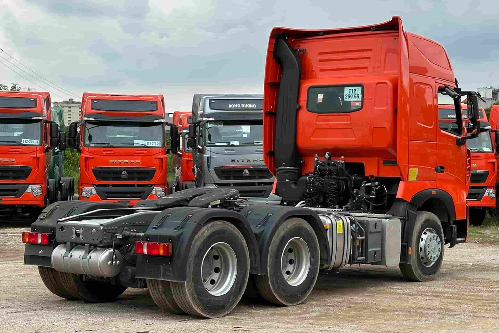 Một số nhược điểm cần lưu ý khi sử dụng xe đầu kéo T7H 440 cầu dầu