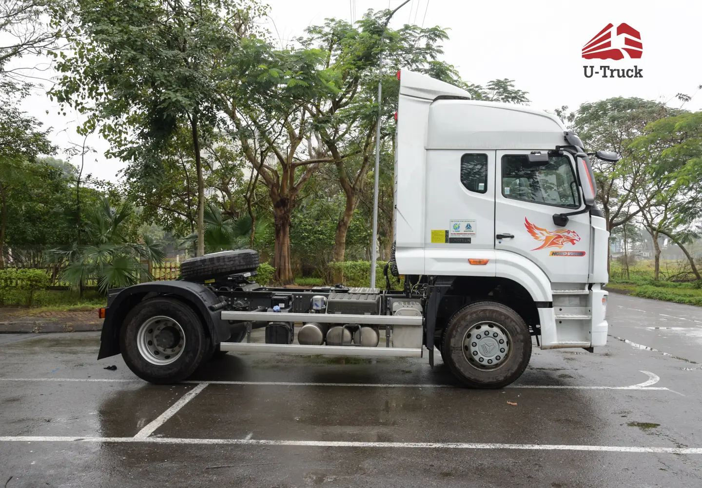 Hình ảnh thực tế Xe Đầu Kéo NX 310 Cầu Láp tại đại lý Việt Nam (Nguồn: u-truck.vn)