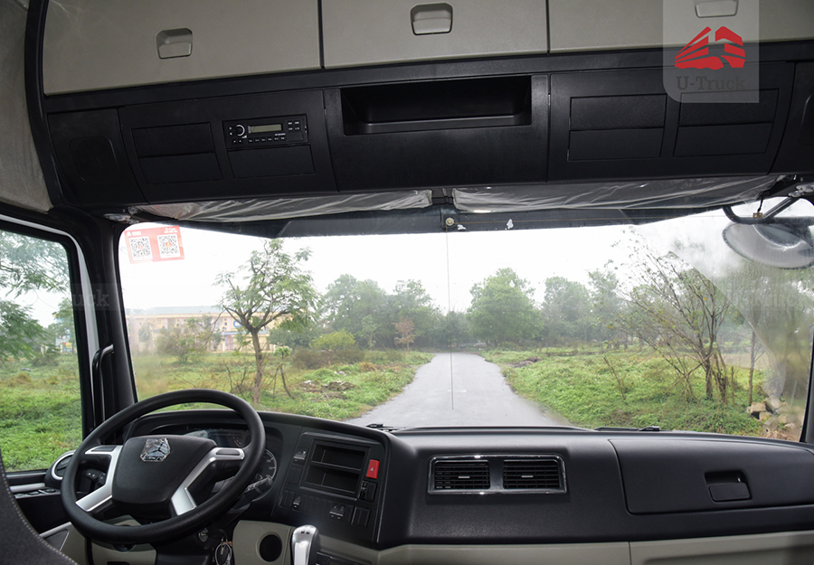Ngoại thất hiện đại, đầu cao rộng rãi của xe đầu kéo NX 310 Cầu Láp (Nguồn: u-truck.vn)