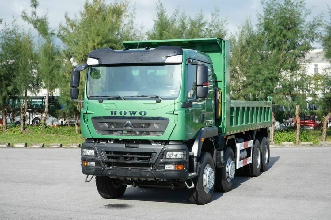 Xe ben Howo TX D800 4 chân tại Việt Nam