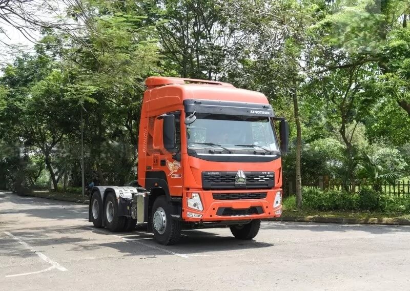 Hình ảnh thực tế Xe Đầu Kéo V7X 440 Cầu Dầu tại Việt Nam
