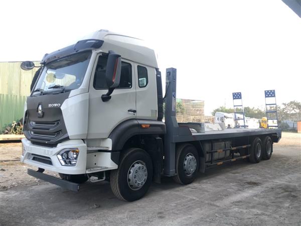 Hình ảnh tổng quan xe tải VX350 8x4 sát xi