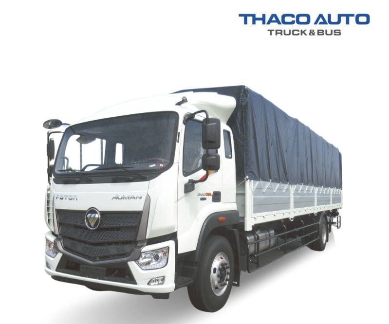 Thaco Auman C160L thùng bạt dài 9.8 mét – giải pháp vận tải hàng hóa đường dài