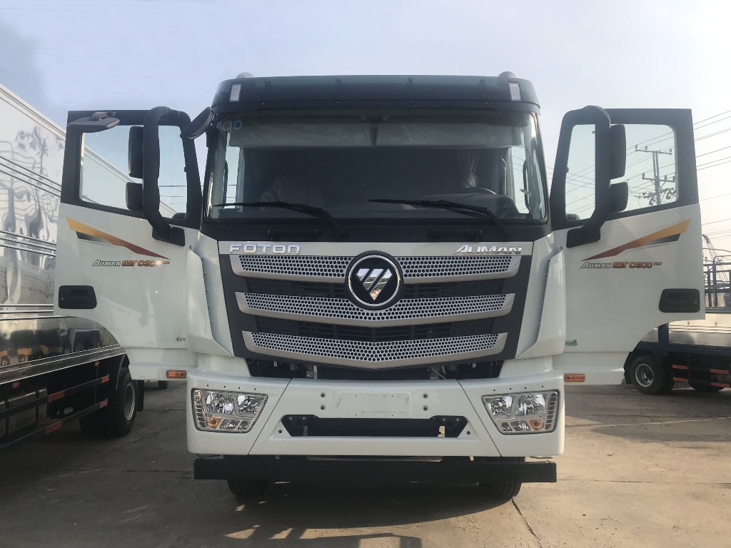 Khung gầm và động cơ mạnh mẽ là ưu điểm lớn của Thaco Auman C300B