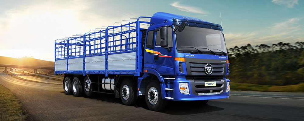 Thaco Auman C34 ứng dụng linh hoạt trong nhiều lĩnh vực vận tải hàng hóa nặng