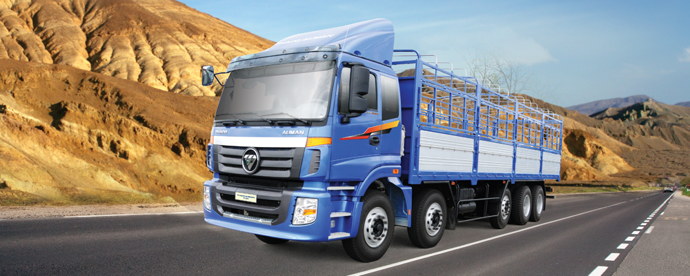Thaco Auman C34 (10×4) – xe tải nặng 5 chân chuyên dụng cho vận tải hàng hóa siêu trường, siêu trọng
