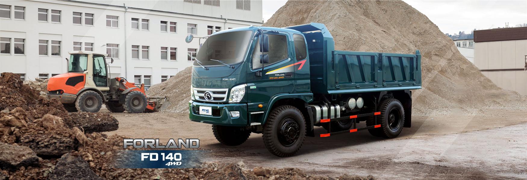 Xe ben Thaco Forland FD140 8 tấn tại đại lý chính hãng