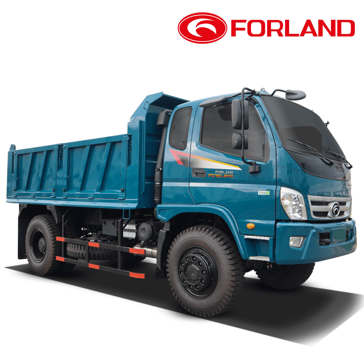 Xe ben Thaco Forland FD150 4WD – 2 cầu dầu 8.3 tấn 6.7 khối