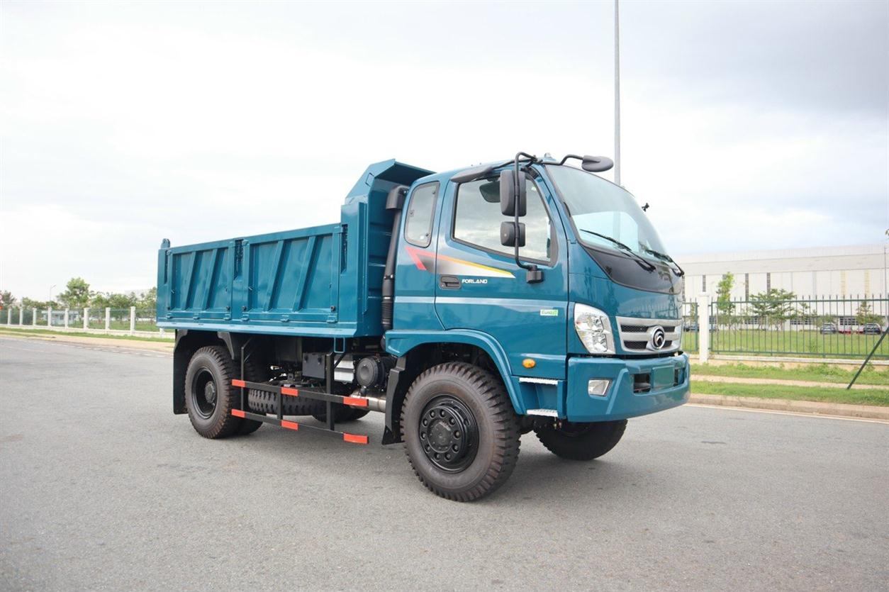 Ứng dụng thực tế của xe ben Forland FD150 4WD