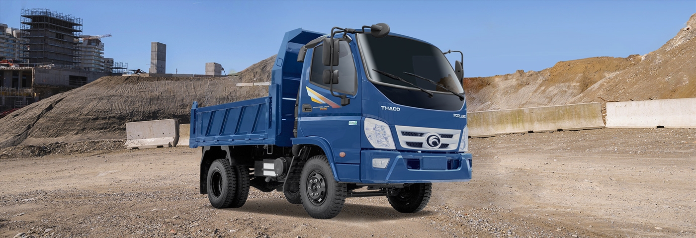 Thaco FD350 - Xe ben 1 cầu 3,5 tấn, thiết kế mạnh mẽ, phù hợp vận chuyển vật liệu xây dựng