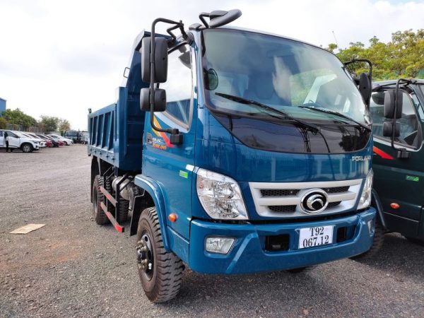 Ứng dụng thực tế xe ben Thaco Forland FD990 5 tấn tại công trường